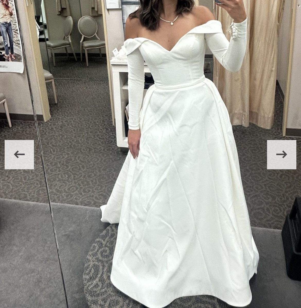 Ivory Wedding Gown Size 4