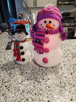 Light Up Snowmen 