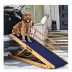 Dog Ramp for Beds, Cars, Couches, Dog Steps Anti-Slip Surface, Dogs Ramps for Old Small Pet,High Traction(GH7)