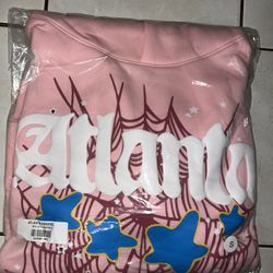 Atlanta Pink Spider Hoodie 