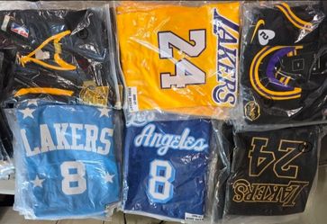 KOBE BRYANT BASKETBALL JERSEYS DIFFERENT DESIGNS $50. CASH PLEASE!!