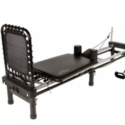 Stamina Aero Pilates Premier Reformer w/ Stand, Cardio Rebounder, Neck Pillow