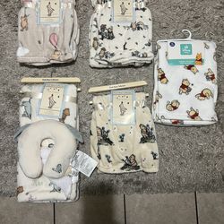 Winnie the pooh baby blankets