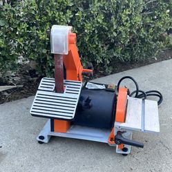 Belt Sander Small Sanding Machine Desktop Woodworking Metal Multifunction