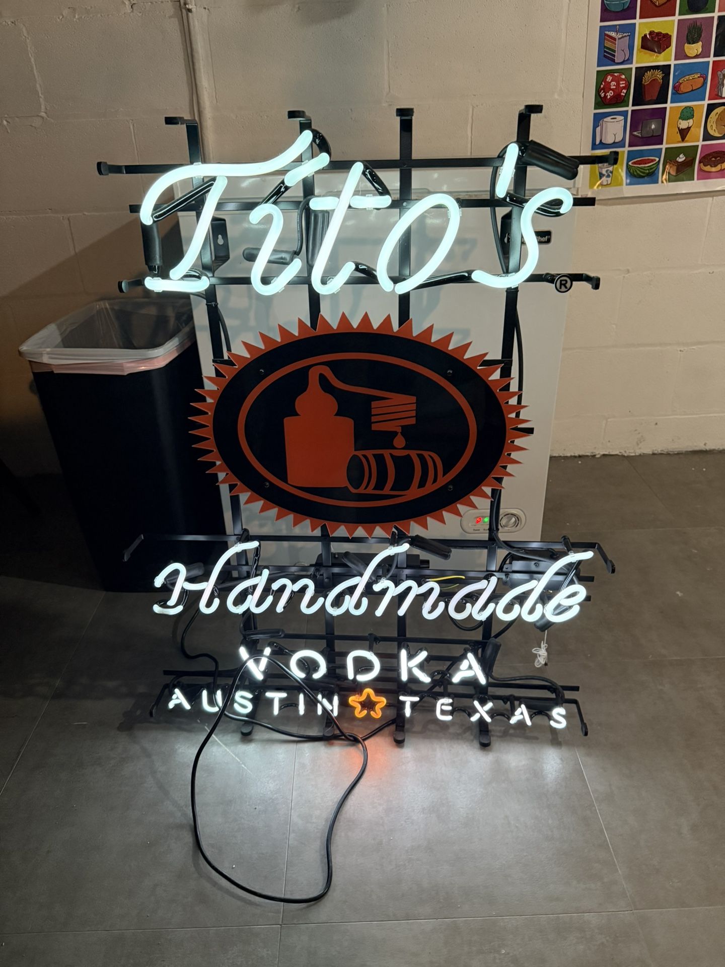 Titos Light Up Sign