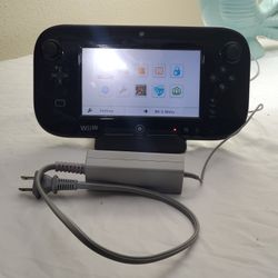 Black Nintendo Wii U Gamepad - GAMEPAD ONLY