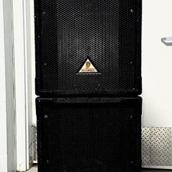 BehringerPA Speakers For Band, DJ, Nightclub, Church