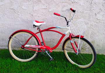 Classic Schwinn legacy 26" Beach Cruiser bike bicicleta basket