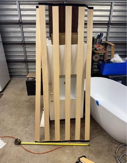 King Bed Slats / Support System – Solid Wood