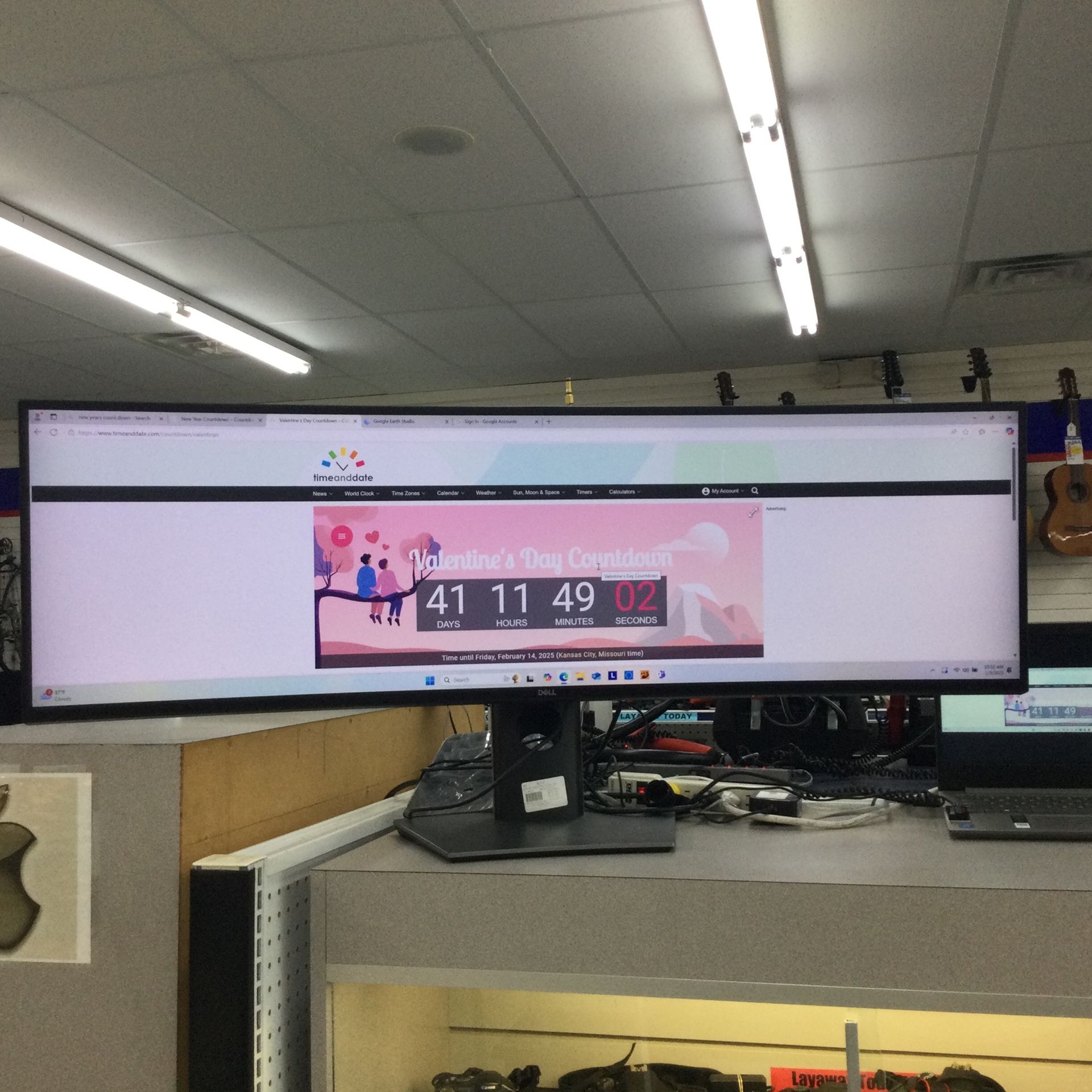 Dell 49 In Curved Monitor