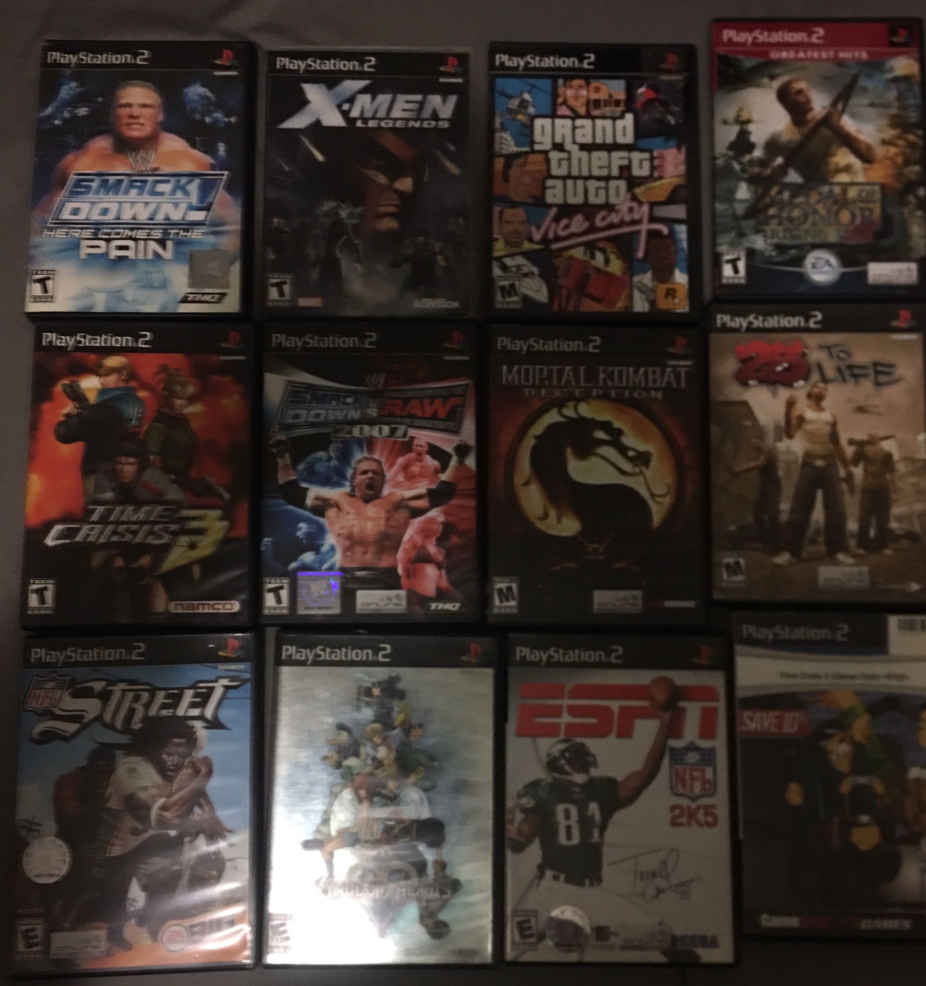 PSP And PS2 Games