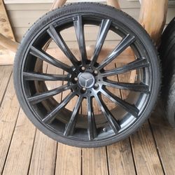 4 Mercedes Rims 22in