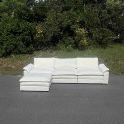 Reversible L Chaise Cloud Couch Sectional / Sofa [FREE Delivery🚚]