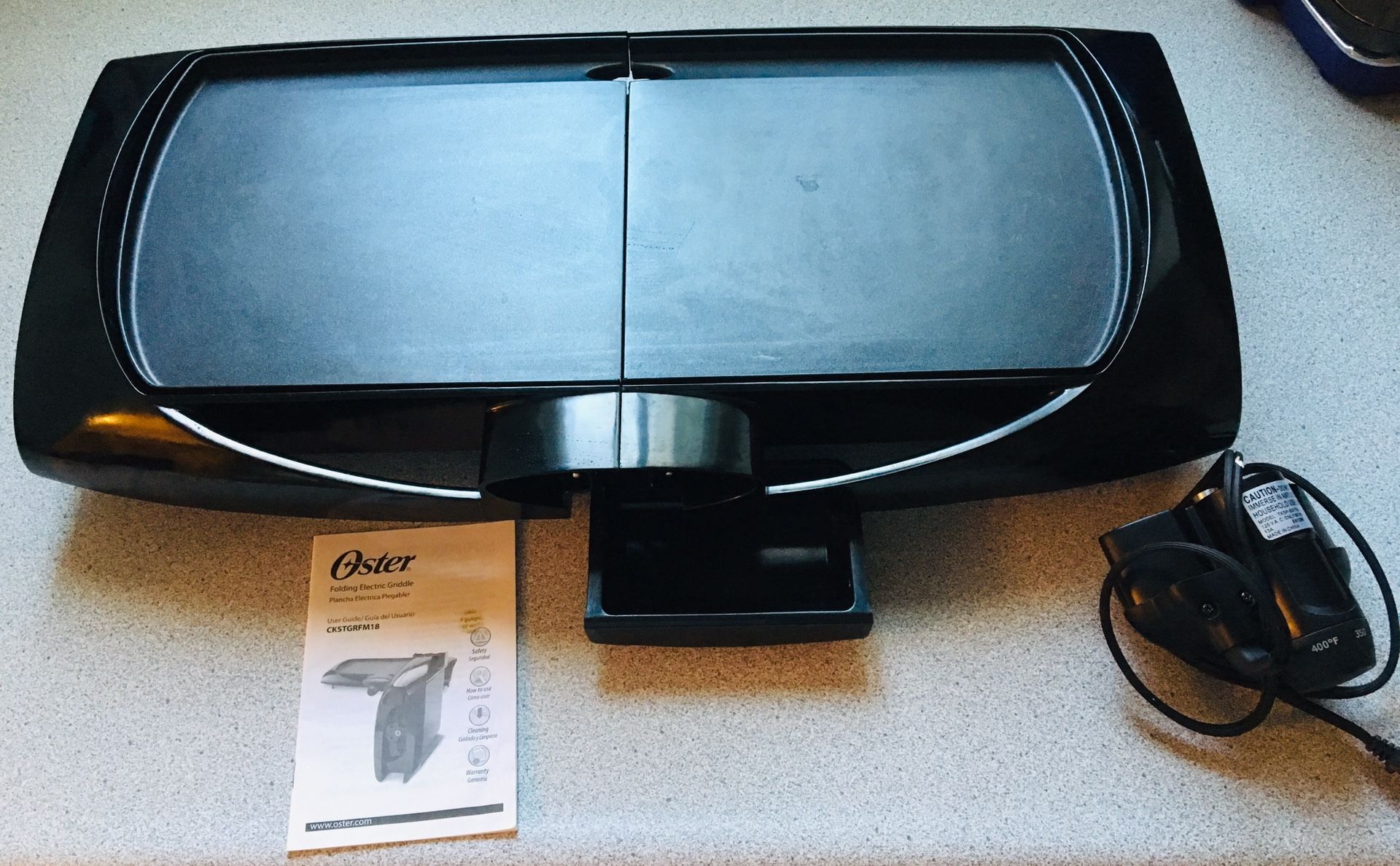 Oyster Folding Electric Griddle