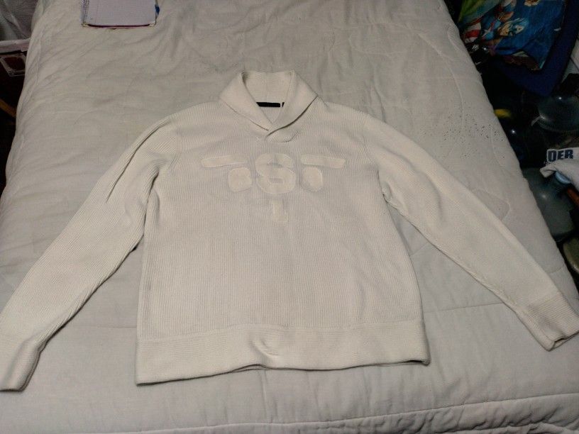 Men's Seanjohn Pullover Shawl Outlet Collar Sweater Size 3XL 