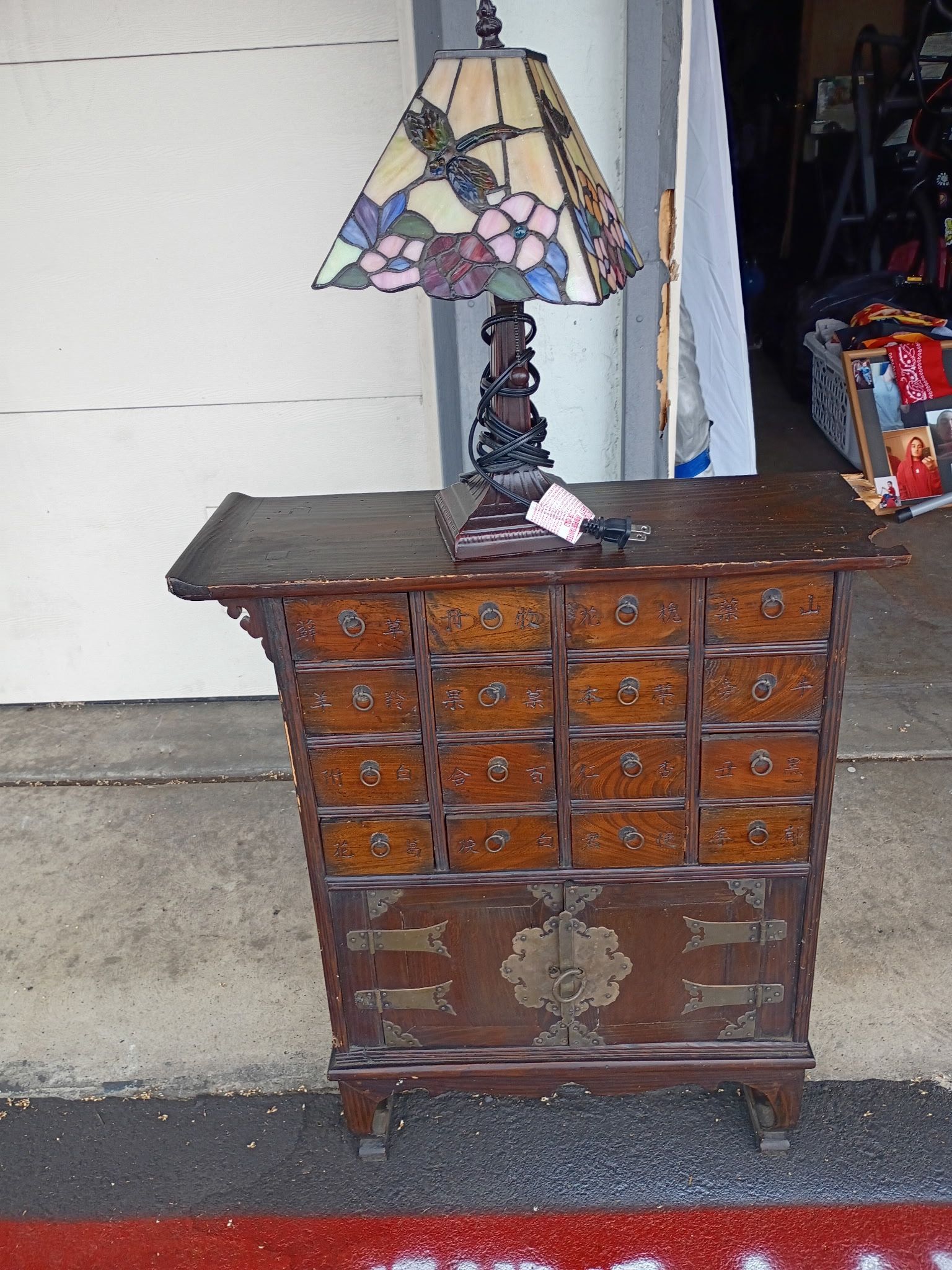 Antique Chinese apothecary Medicine Cabinet