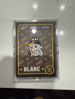 Padres X NIKKE Blanc game giveaway pin