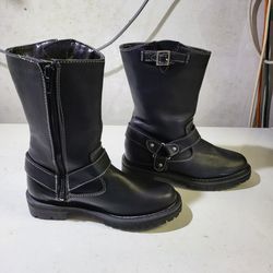 Ridetecs Boots,  Motorcycle Boots, Leather, Winter, Snow 