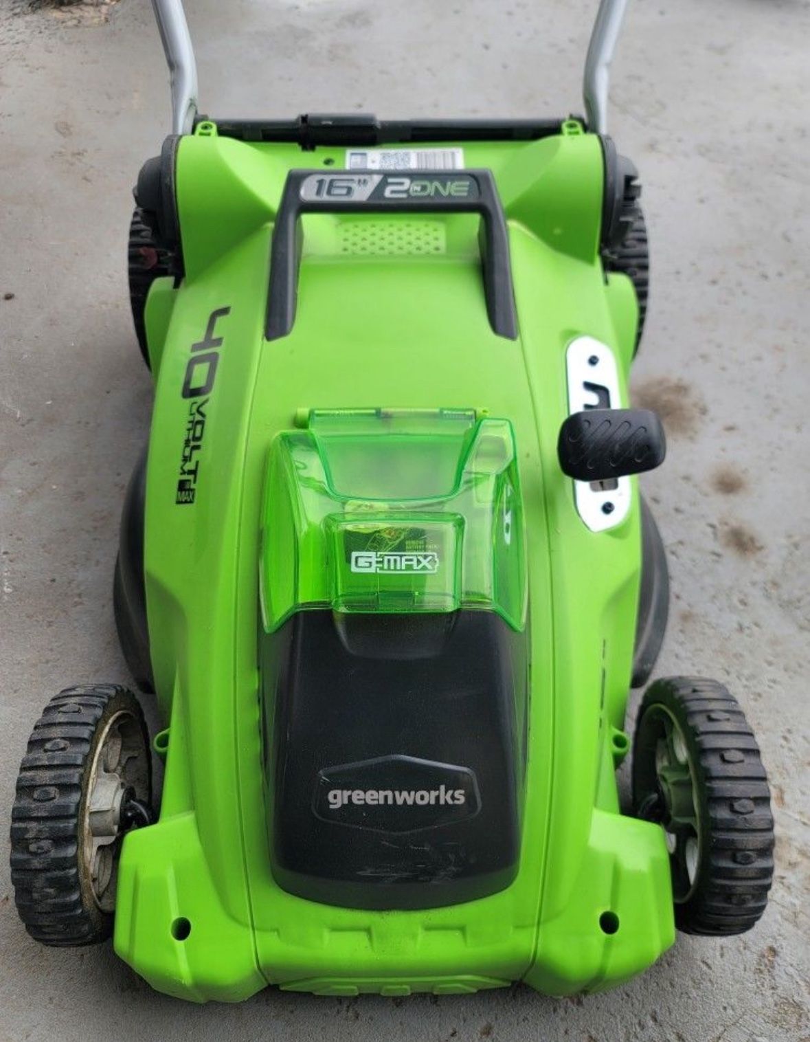 Green works Electric Lawn Mower