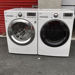 LG Washer And Dryer Set Gas