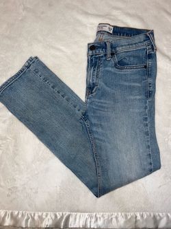 size 15/16 Boy’s Abercrombie Kids Straight jeans medium wash