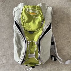 Camelbak Dream Padded Hydration Backpack Zip Pockets 72oz Water Storage