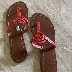 Tory Burch red sandal
