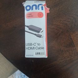 USB-C to HDMI Cable