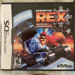 GENERATOR REX: AGENT OF PROVIDENCE (Nintendo DS, 2DS, 3DS)