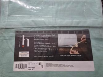 Duvet Set Size Queen New