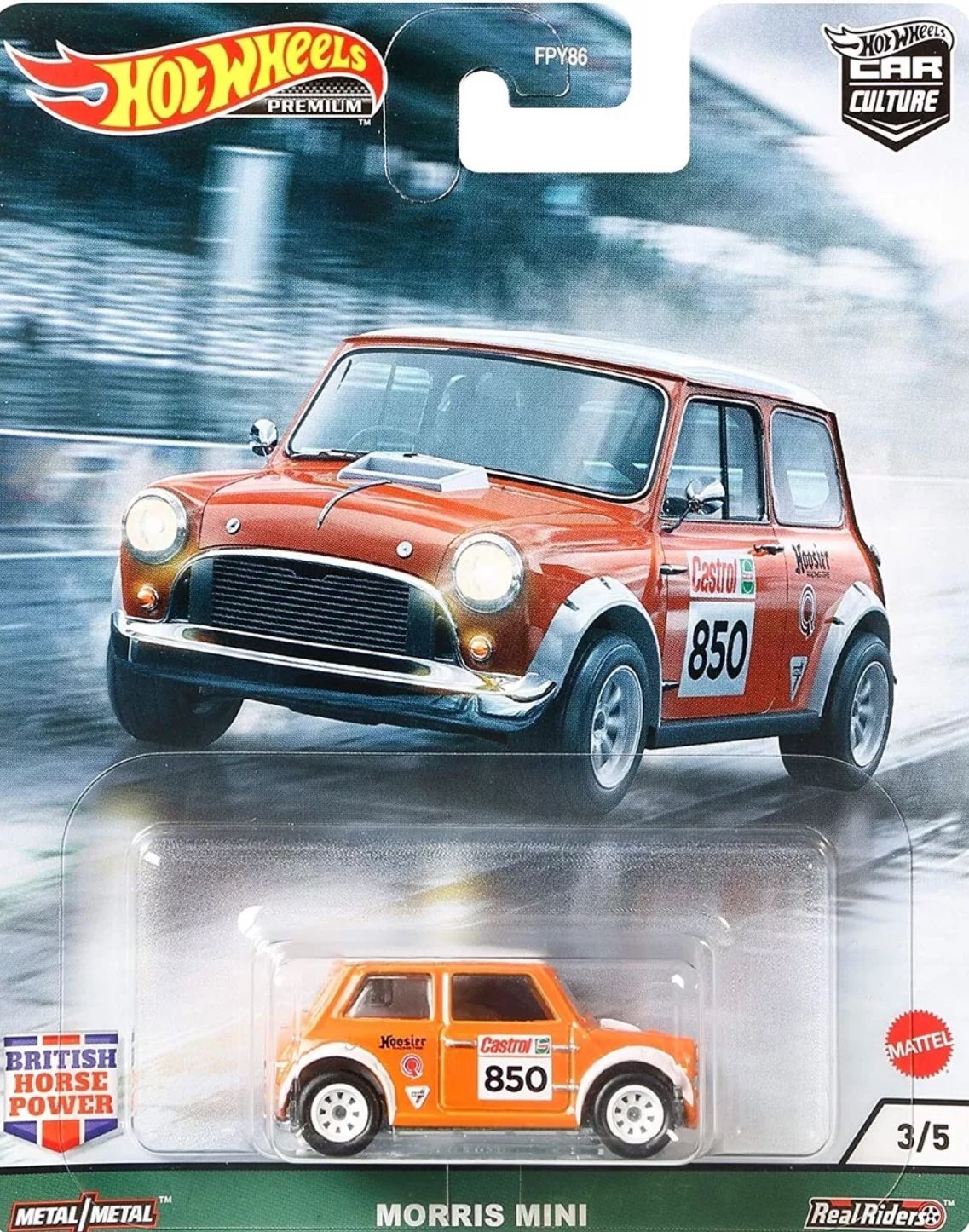 Hot Wheels British Horse Power Morris Mini