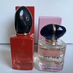 Giorgio Armani perfume fragrance set Si My Way