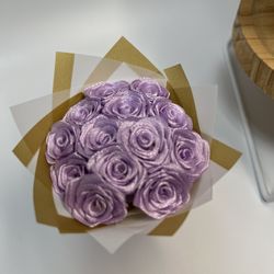 Mini Satin Flowers Bouquet