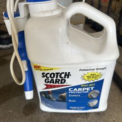 Scotchgard Carpet Protection, 1 Gallon New Sells $72