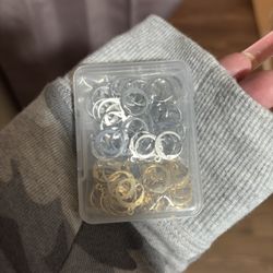 Leverback Earring Hooks Real 18K Gold Plated Stainless Steel