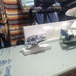 Diarama Of Star Wars.