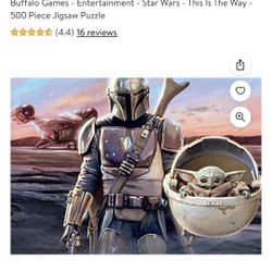 Star Wars 500 Pc. Puzzle The Mandaldrian 