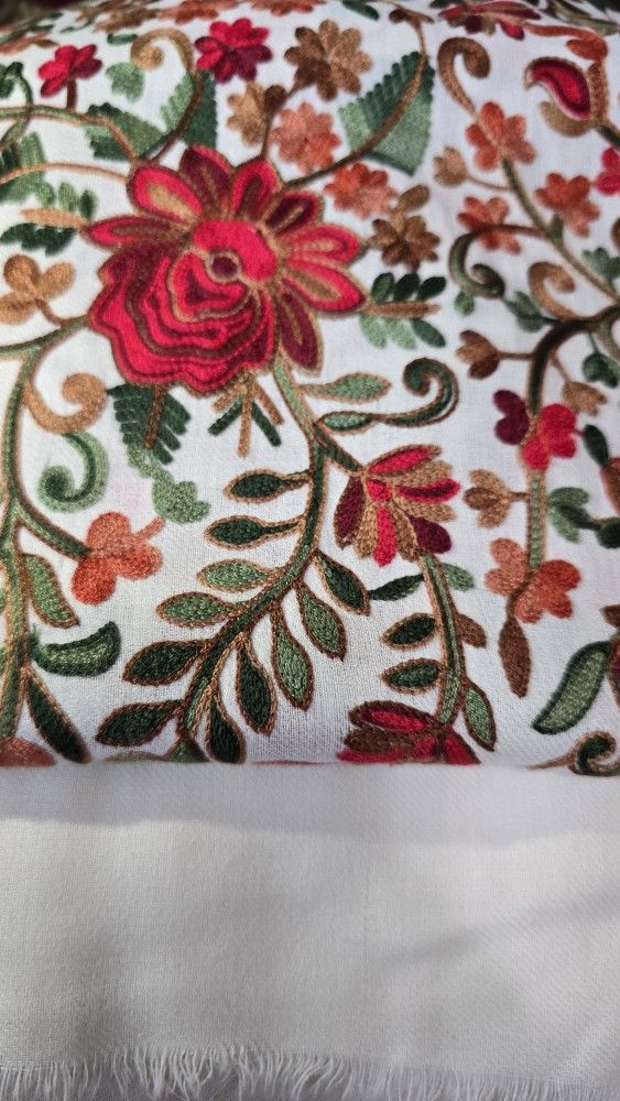 Embroidered Shawl Full Size