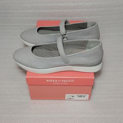 Easy Spirit flats. Size 8.5 women's shoes. Grey Gray. Brand new in box 
