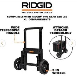 Ridgid Cart For Tool Box Brand New