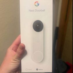Never Opened Doorbell Nest Cam