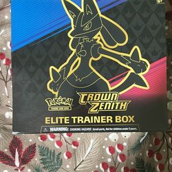Pokemon Crown Zenith Elite Trainer Box