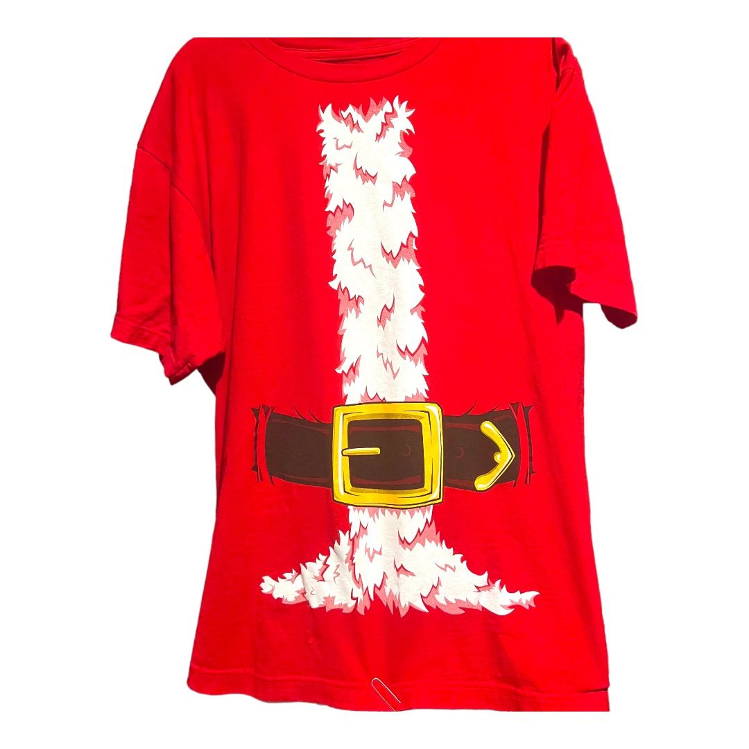 New Santa Cotton XL Shirt Like New In Sealed Bag