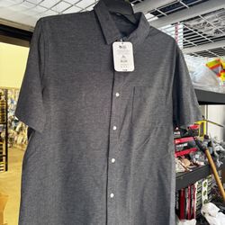 Dark Grey Button Down 