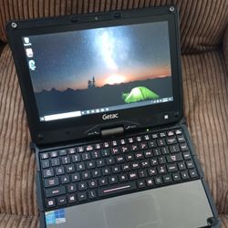 Getac Full Rugged TouchScreen Laptop Intel Core i7 8 GB RAM 256 GB SSD Webcam HDMI Wi-Fi Wireless Windows Professional OS 