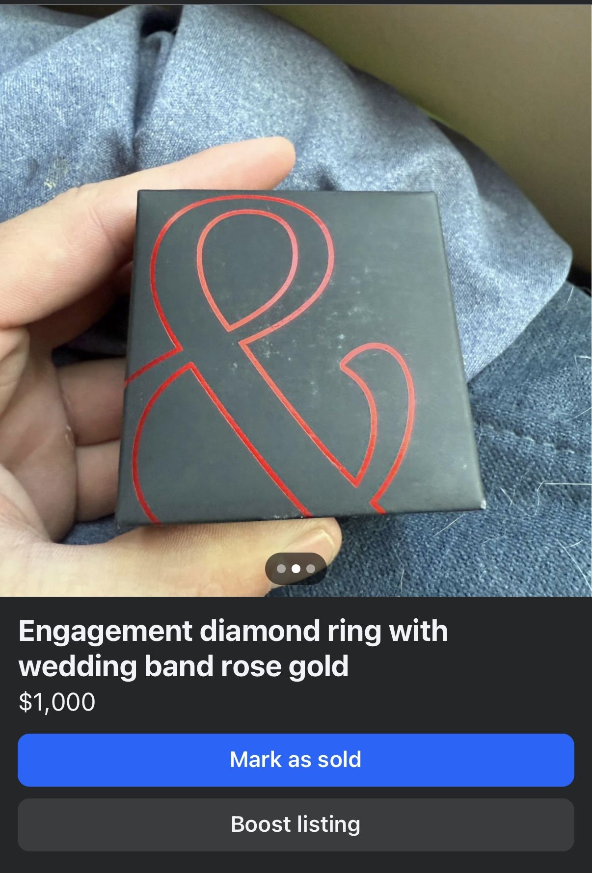 Engagement Ring With Wedding Band