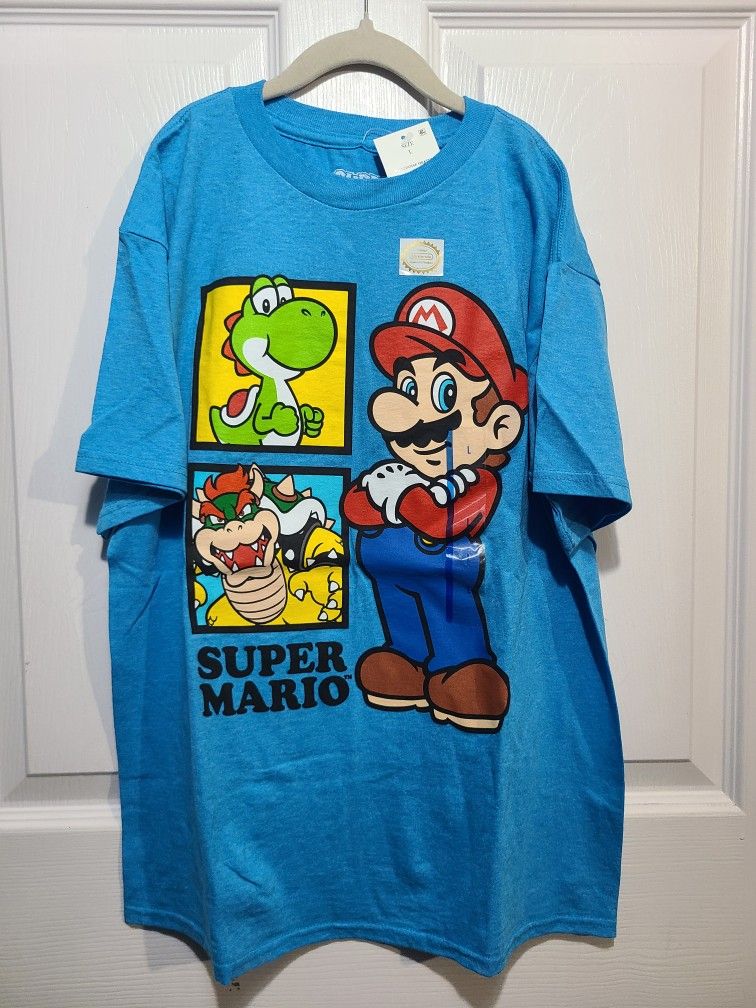 Super Mario, Yoshi, Bowser Shirt