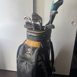 Golf Clubs And Bag