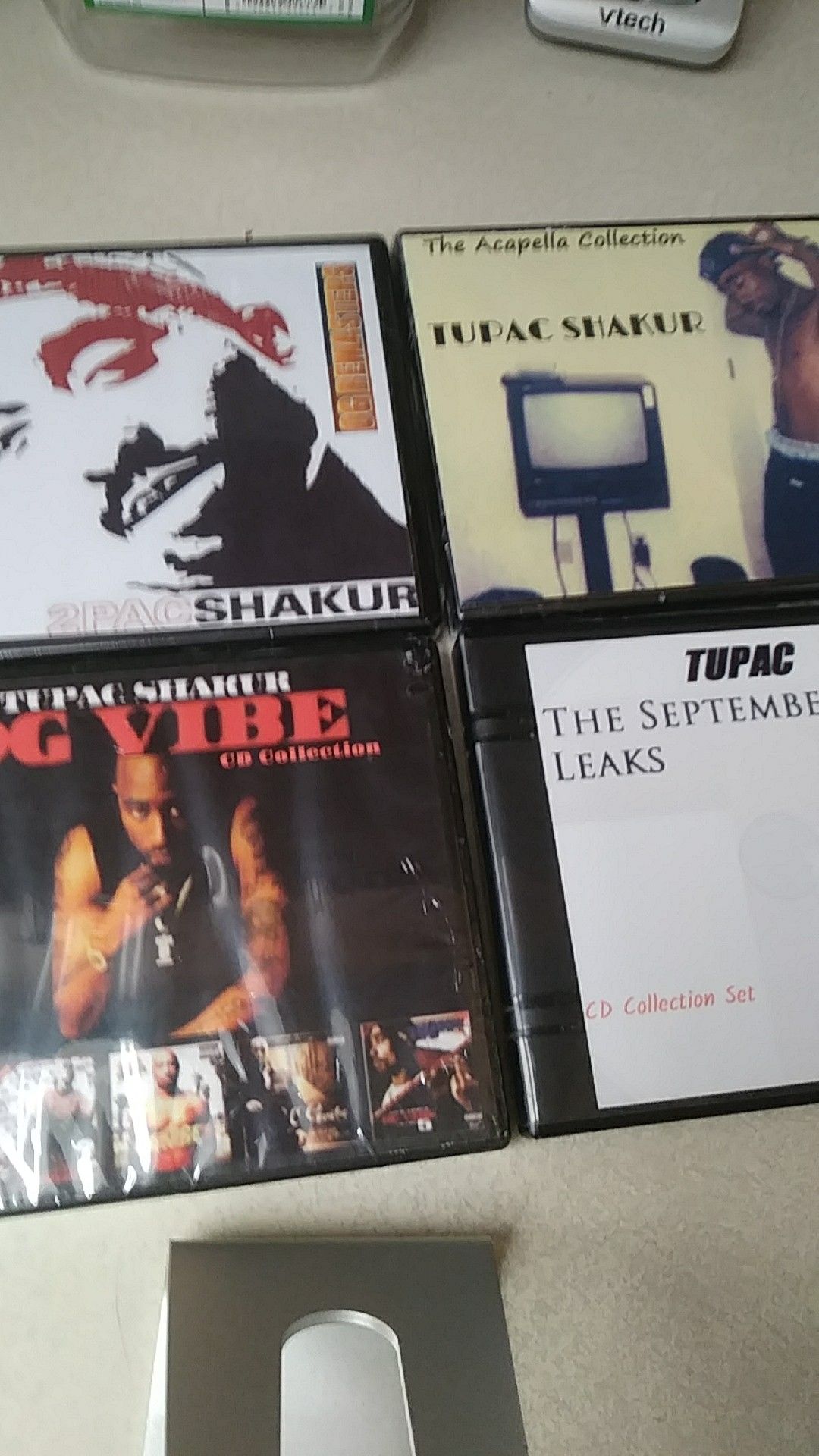 Tupac Shakur AK Makaveli 4 sealed new CD collection sets