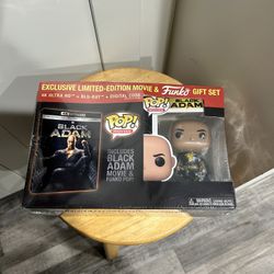 Black Adam Limited Edition 4K Ultra HD & Funko Pop